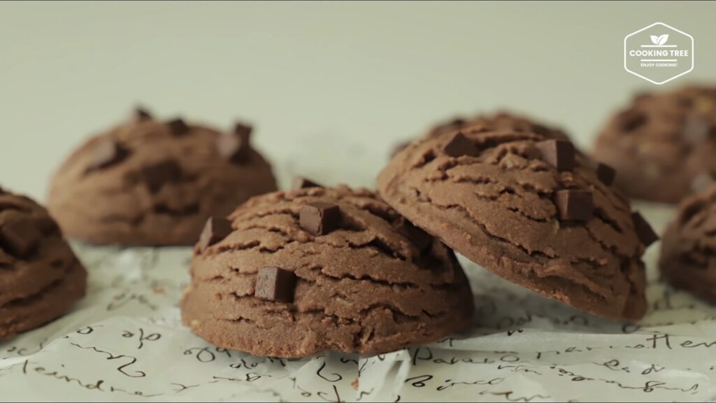 Chocolate Chip Ice cream Scoop Cookies Cooking tree