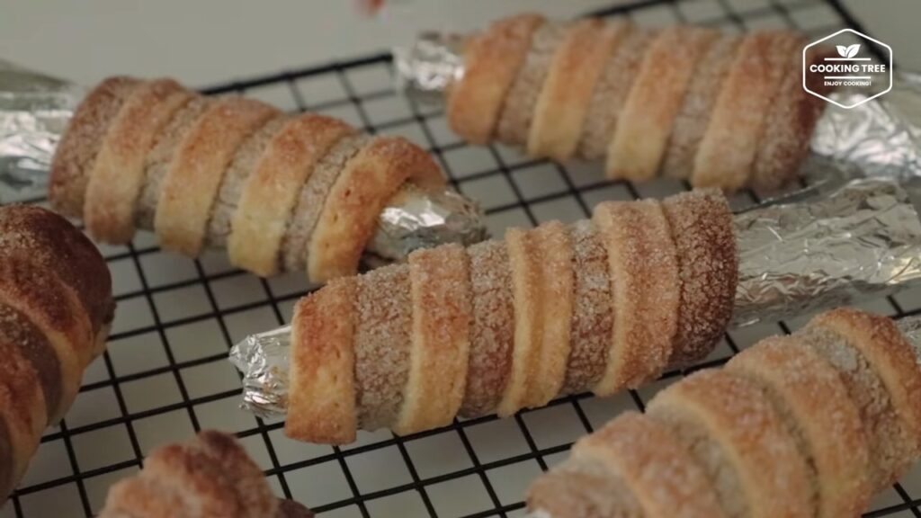 Chocolate Cornet Pie Cream Horns Recipe Cooking tree