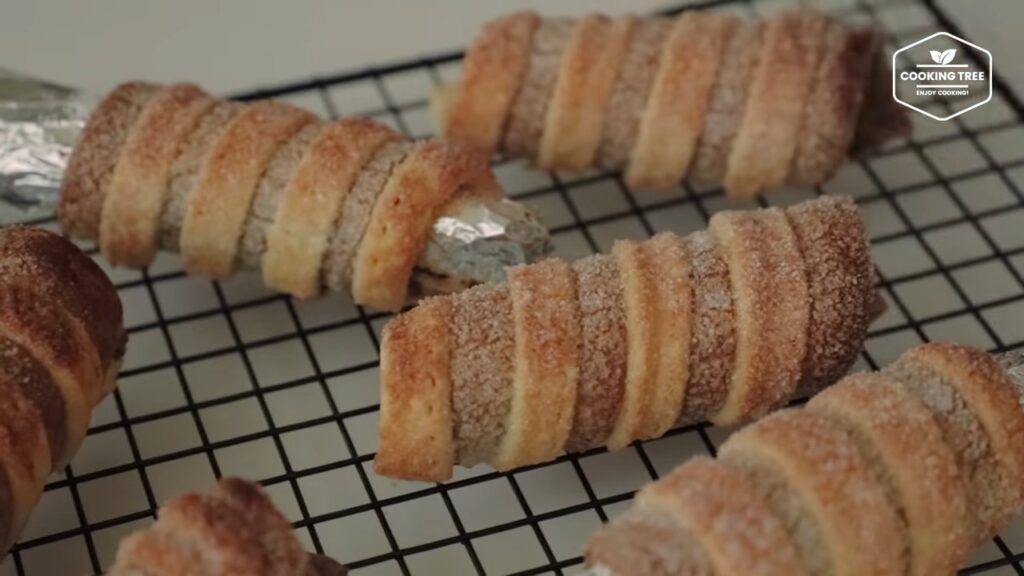 Chocolate Cornet Pie Cream Horns Recipe Cooking tree