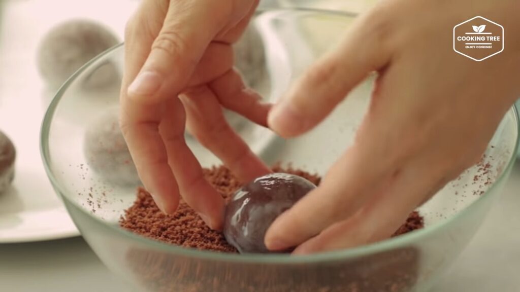 Chocolate Cream Rice Cake Recipe Cooking tree