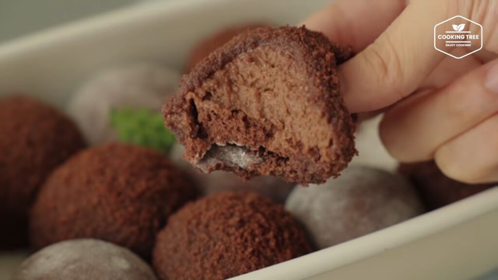 Chocolate Cream Rice Cake Recipe Cooking tree