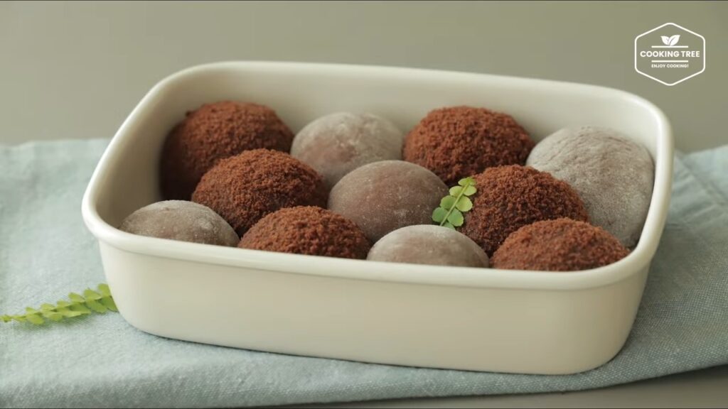 Chocolate Cream Rice Cake Recipe Cooking tree