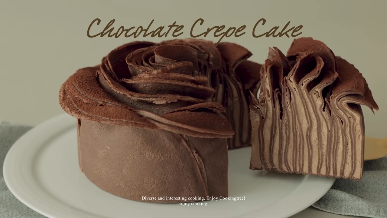 Chocolate Crepe Cake Recipe