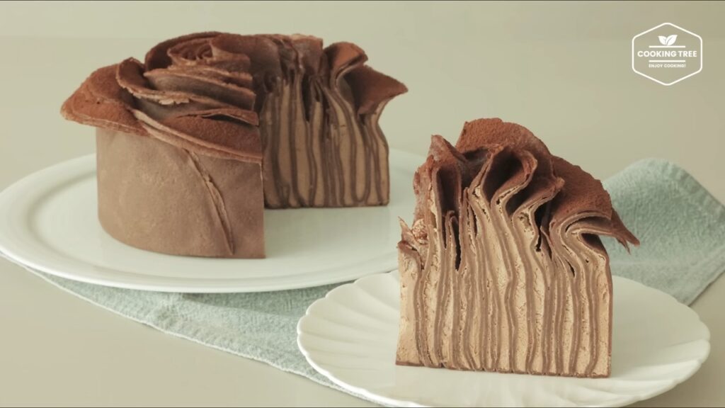 Chocolate Crepe Cake Recipe Cooking tree