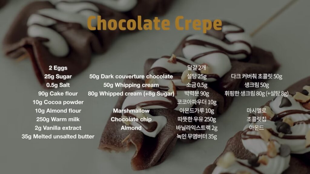 Chocolate Crepe Recipe Crepe Idea Cooking tree