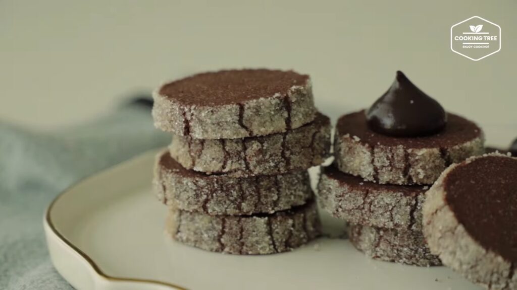 Chocolate Shortbread Cookies Sable Recipe Cooking tree