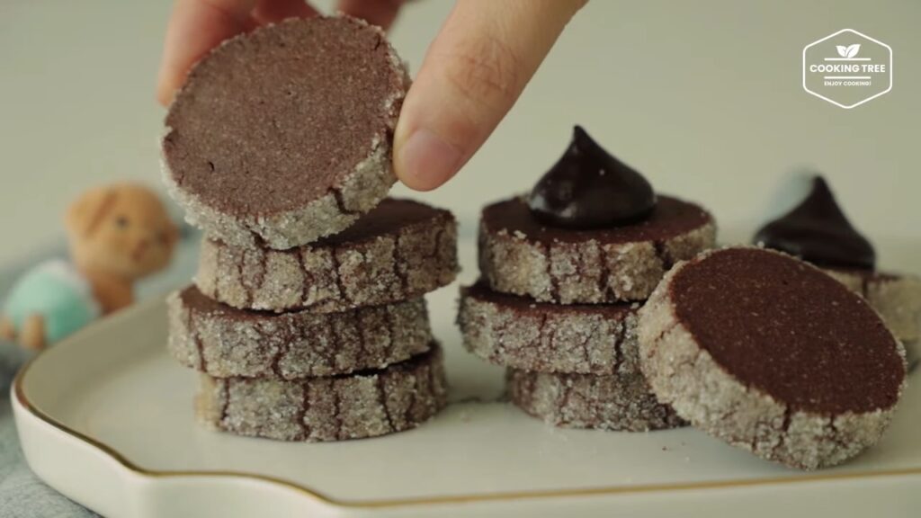 Chocolate Shortbread Cookies Sable Recipe Cooking tree