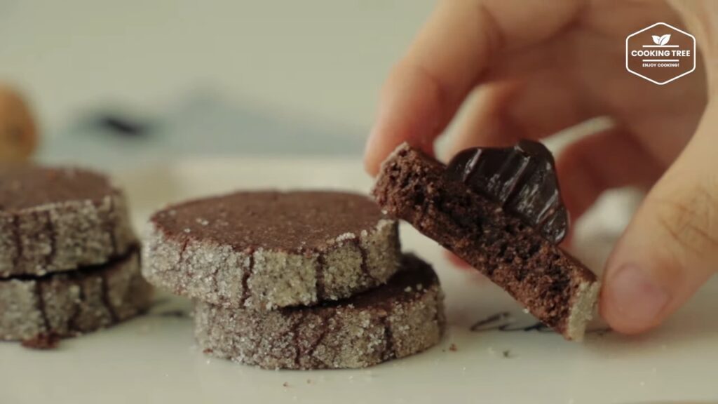 Chocolate Shortbread Cookies Sable Recipe Cooking tree