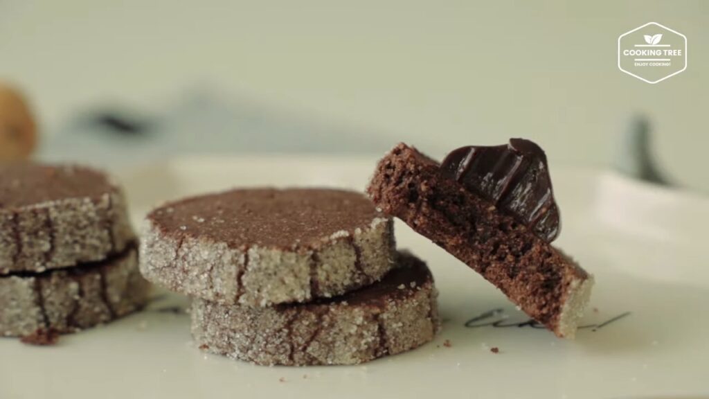 Chocolate Shortbread Cookies Sable Recipe Cooking tree