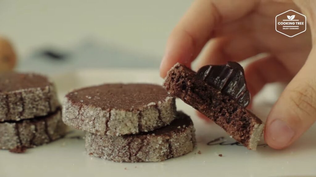 Chocolate Shortbread Cookies Sable Recipe Cooking tree
