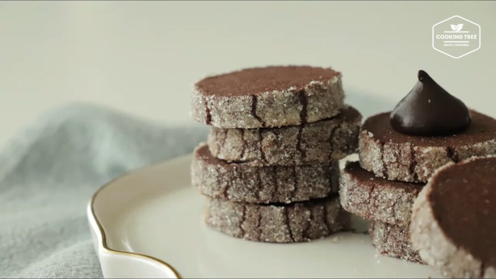 Chocolate Shortbread Cookies Sable Recipe Cooking tree