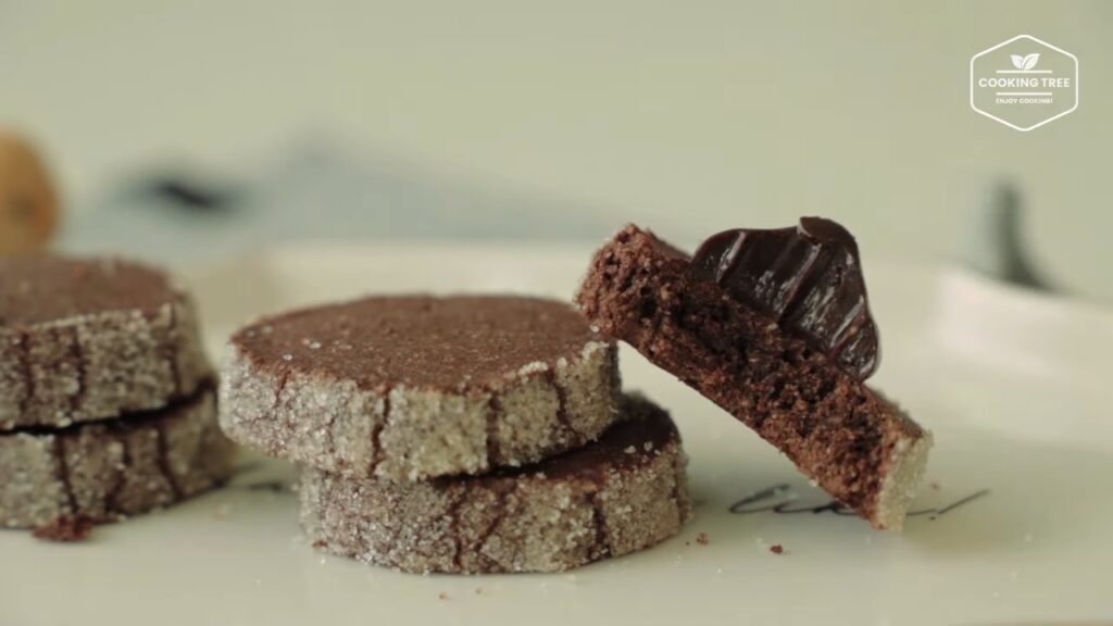 Chocolate Shortbread Cookies Sable Recipe Cooking tree