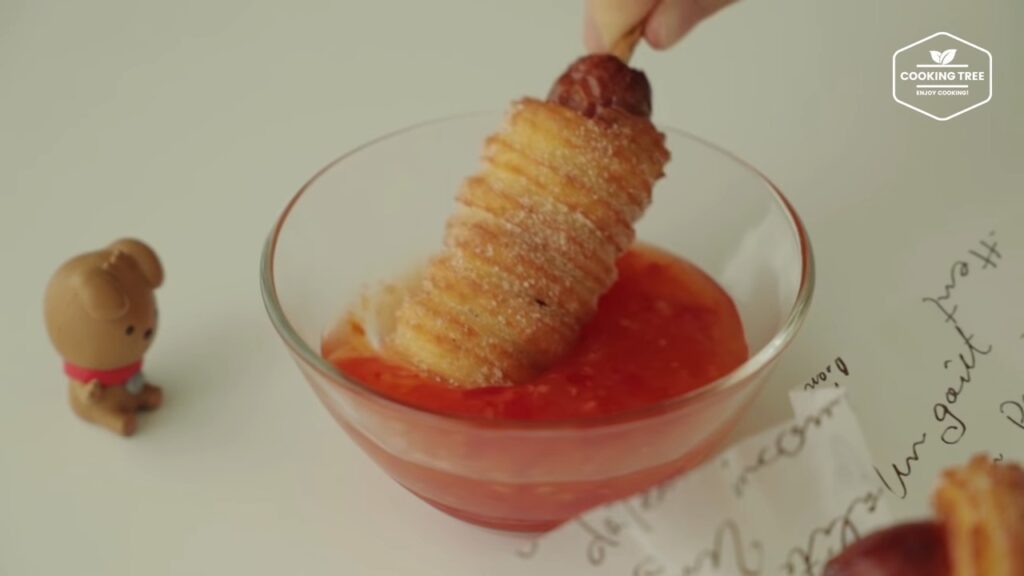 Churros Corn dog Hot dog Korean Street Food Cooking tree