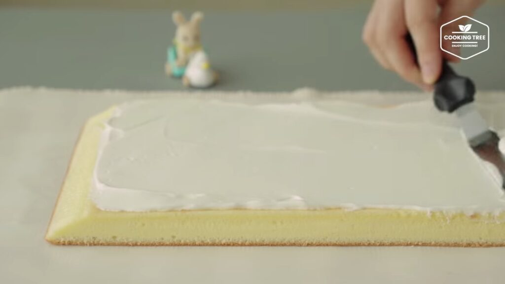 Condensed milk Roll Cake Recipe Cooking tree