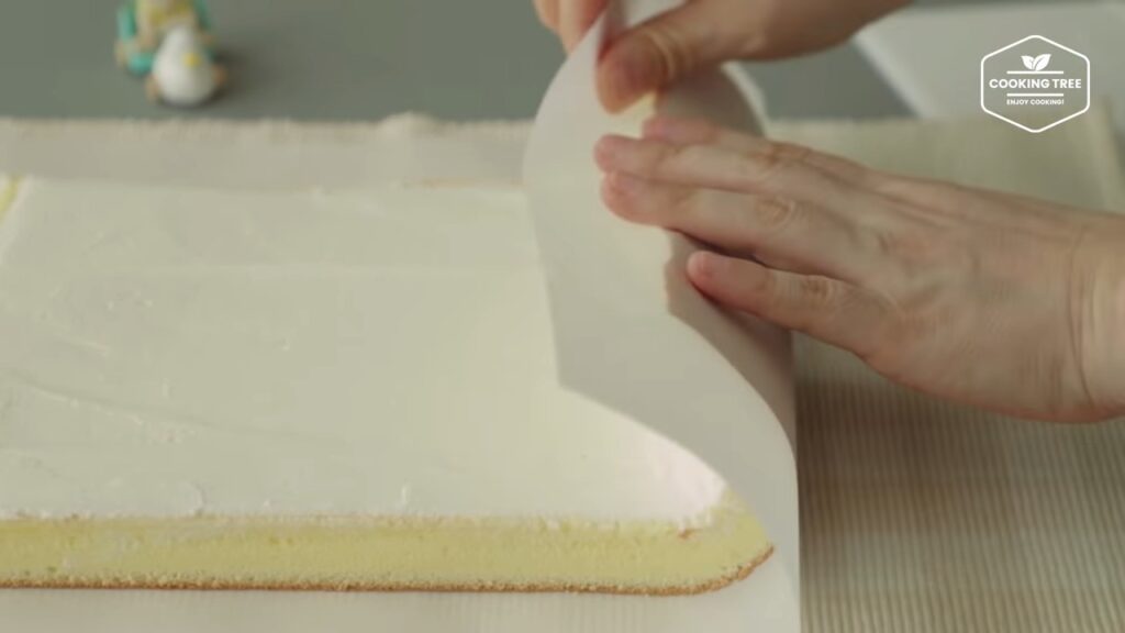 Condensed milk Roll Cake Recipe Cooking tree