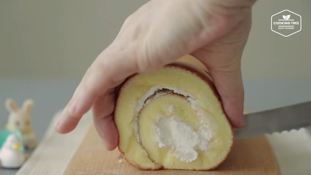 Condensed milk Roll Cake Recipe Cooking tree