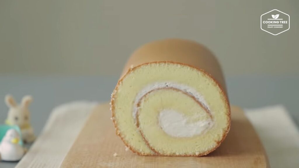 Condensed milk Roll Cake Recipe Cooking tree