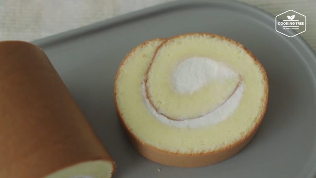 Condensed milk Roll Cake Recipe Cooking tree