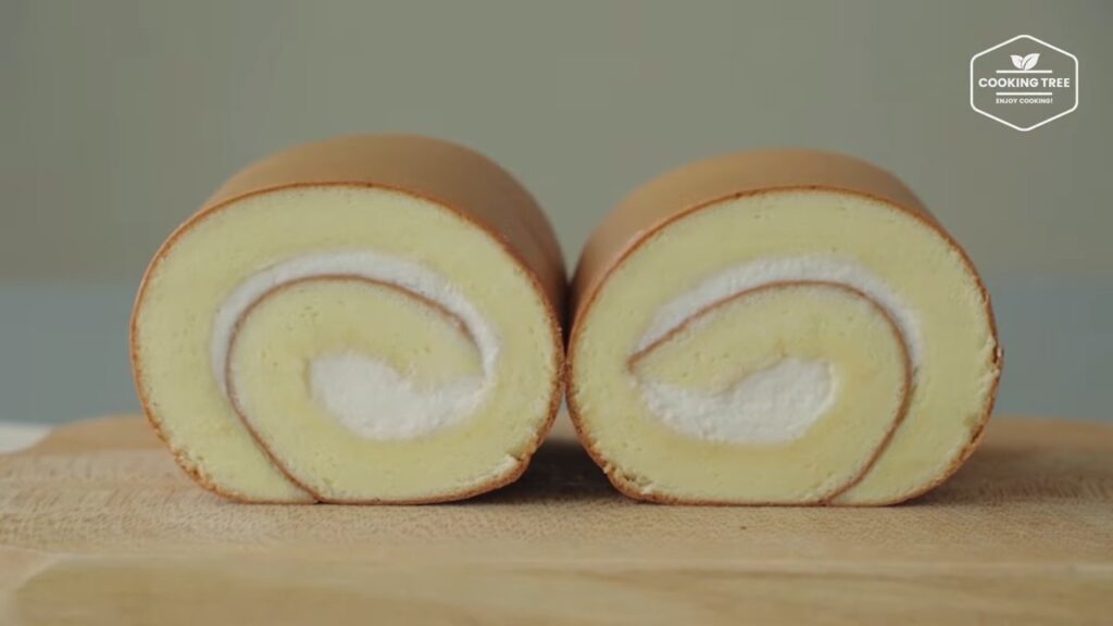 Condensed milk Roll Cake Recipe Cooking tree