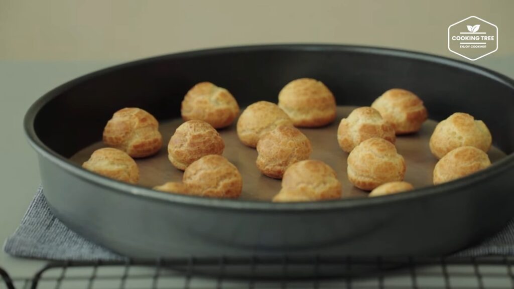 Cream puff Choux Recipe Cooking tree