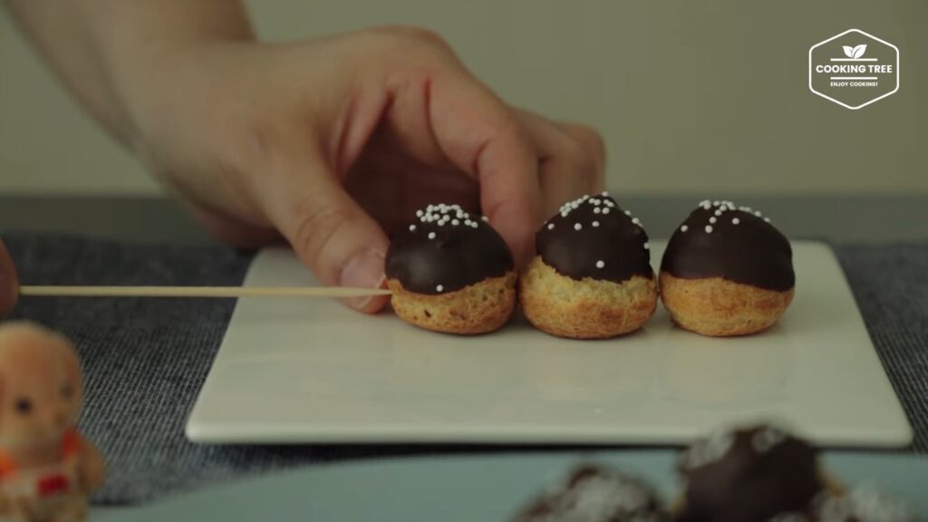 Cream puff Choux Recipe Cooking tree