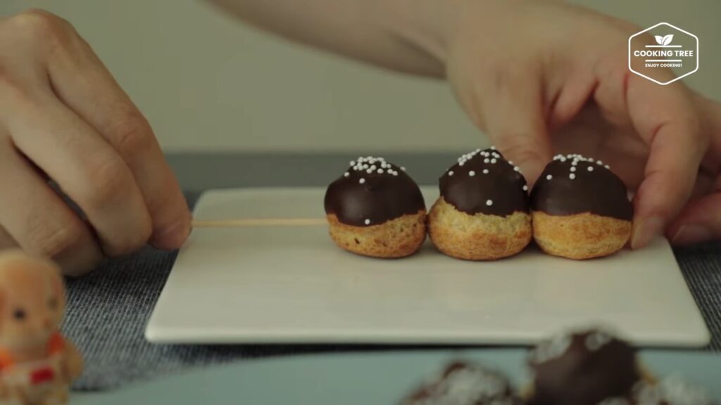 Cream puff Choux Recipe Cooking tree