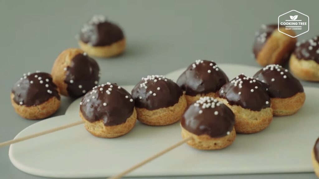 Cream puff Choux Recipe Cooking tree