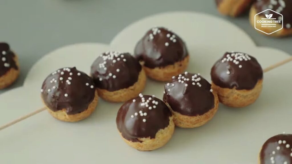 Cream puff Choux Recipe Cooking tree