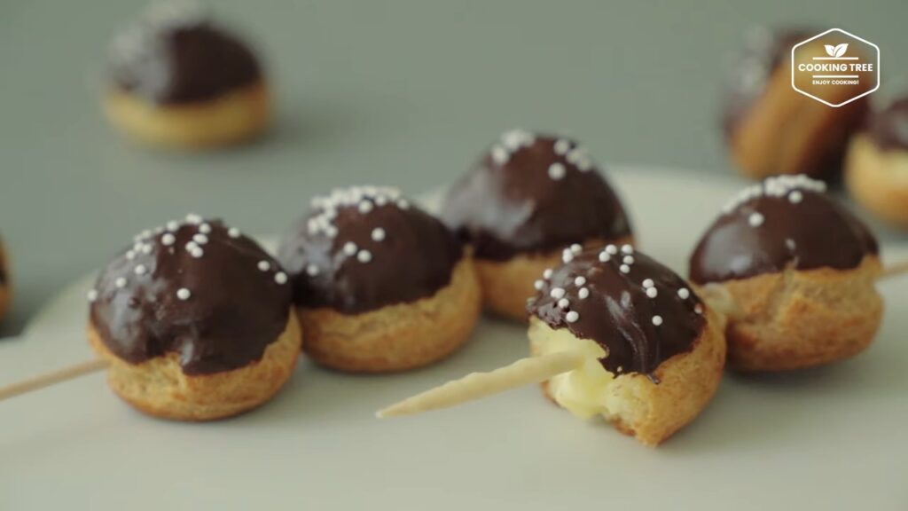 Cream puff Choux Recipe Cooking tree