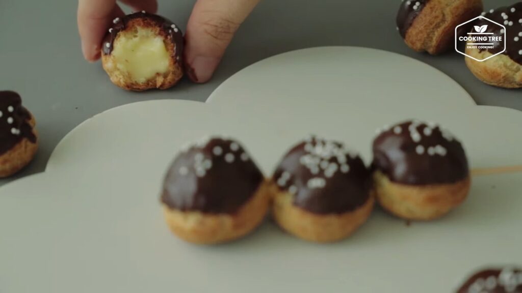 Cream puff Choux Recipe Cooking tree