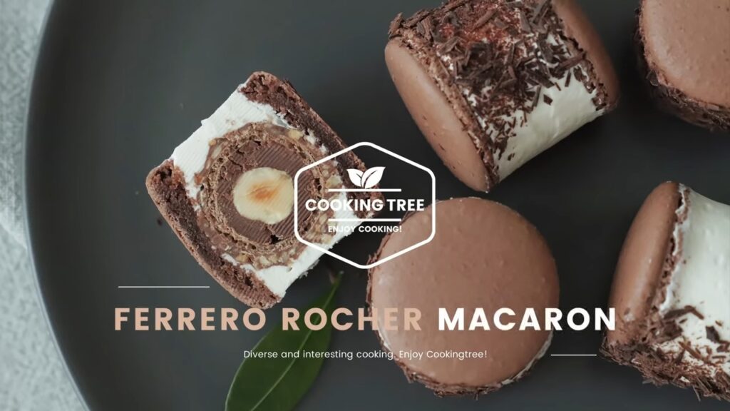 Ferrero Rocher Chocolate Macaron Recipe Cooking tree