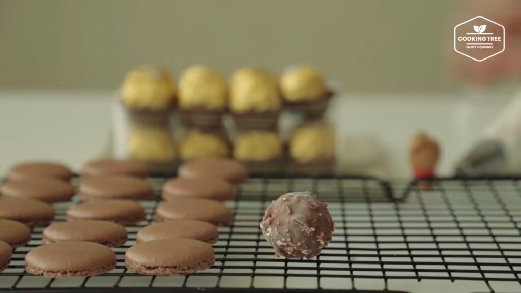 Ferrero Rocher Chocolate Macaron Recipe Cooking tree