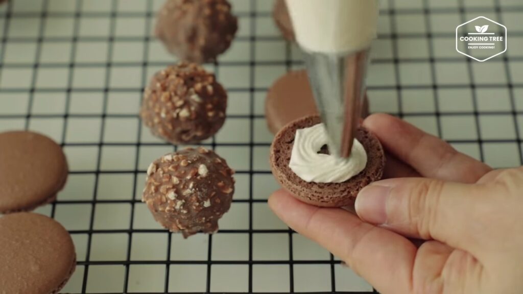 Ferrero Rocher Chocolate Macaron Recipe Cooking tree