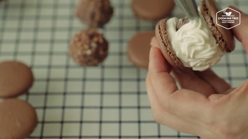 Ferrero Rocher Chocolate Macaron Recipe Cooking tree
