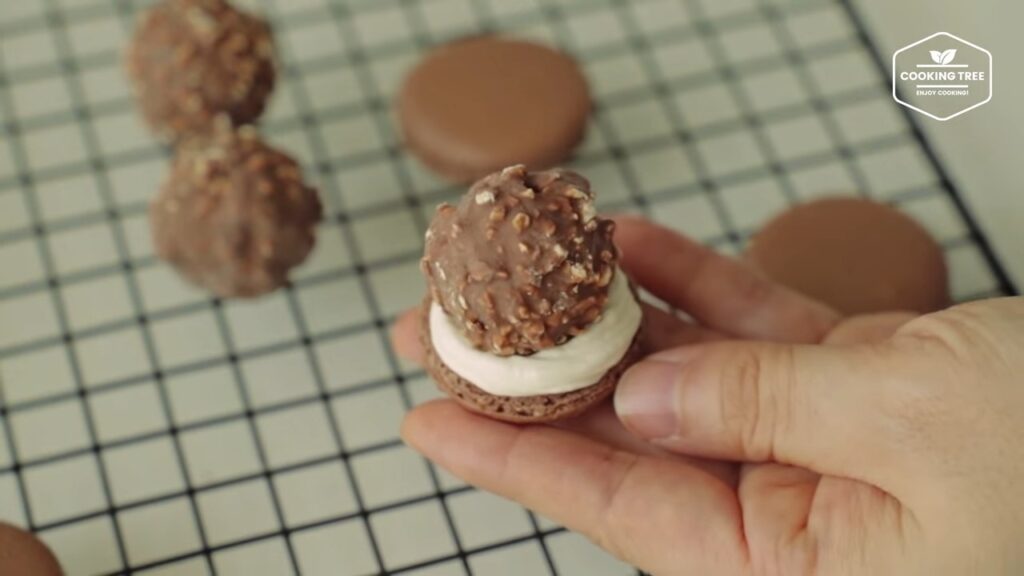 Ferrero Rocher Chocolate Macaron Recipe Cooking tree