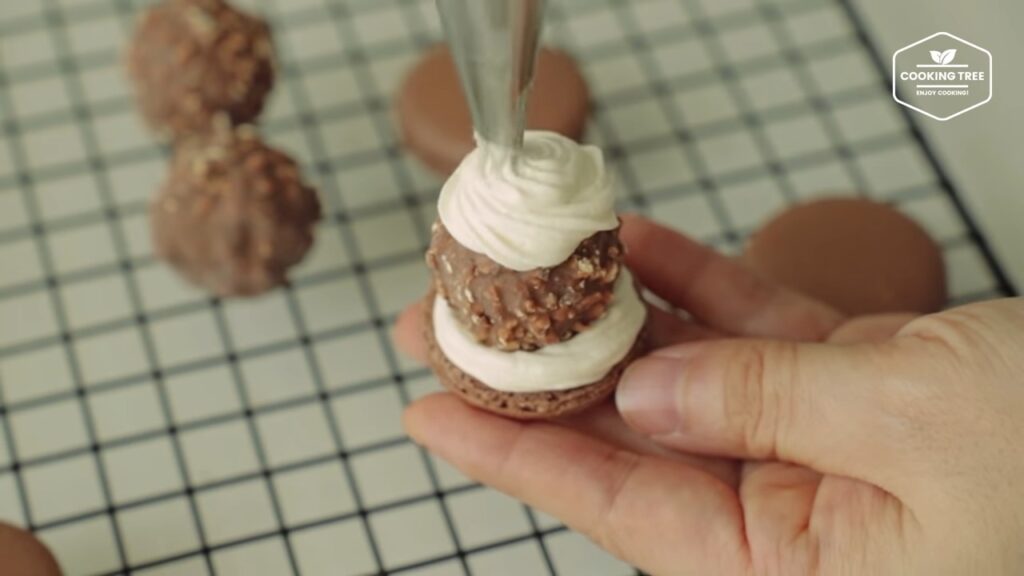 Ferrero Rocher Chocolate Macaron Recipe Cooking tree