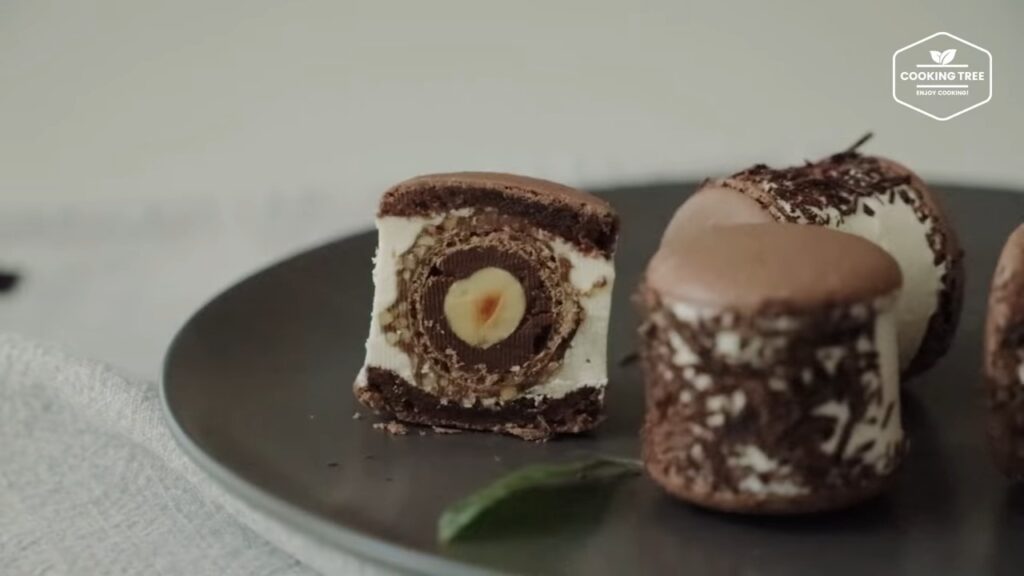 Ferrero Rocher Chocolate Macaron Recipe Cooking tree
