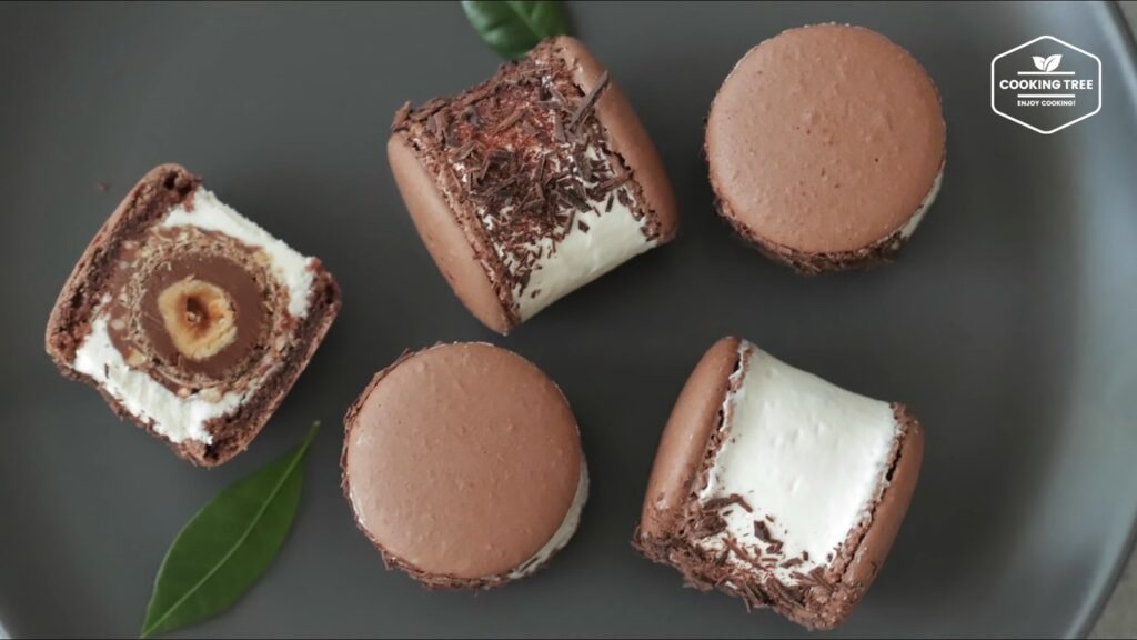 Ferrero Rocher Chocolate Macaron Recipe Cooking tree