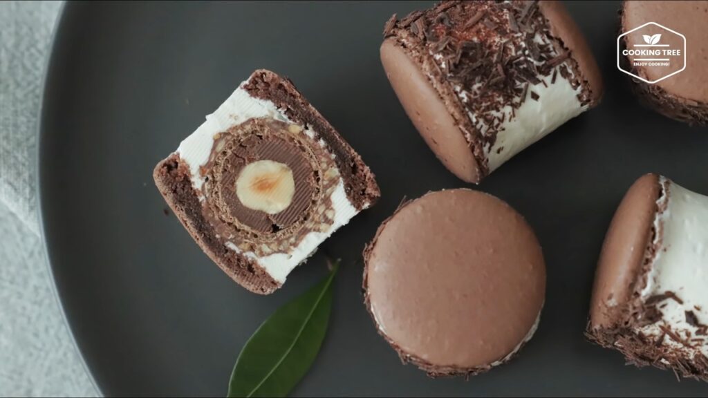 Ferrero Rocher Chocolate Macaron Recipe Cooking tree