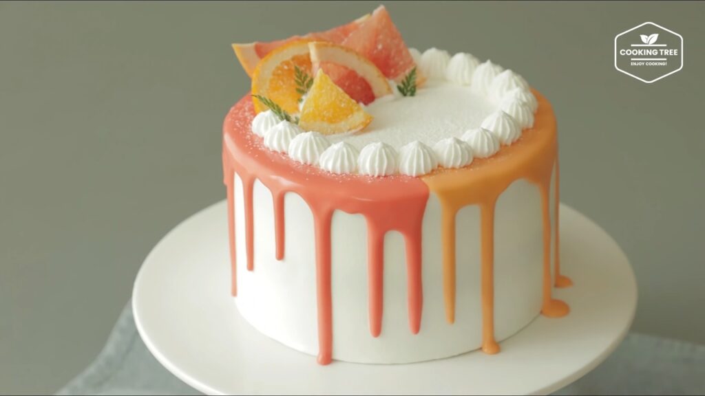 Grapefruit Orange cake Recipe Cooking tree