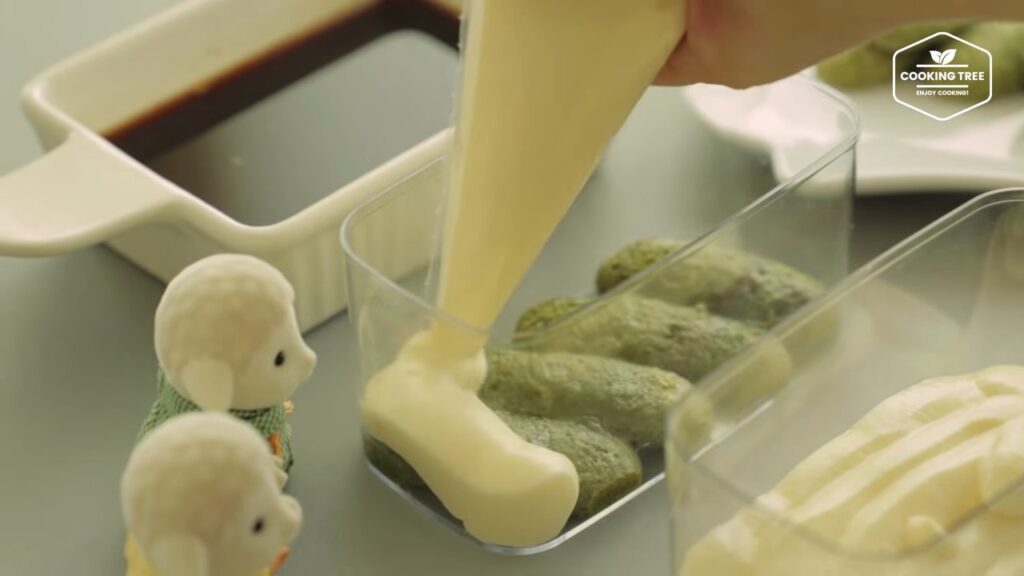 Green tea Tiramisu Matcha Ladyfingers Recipe Cooking tree