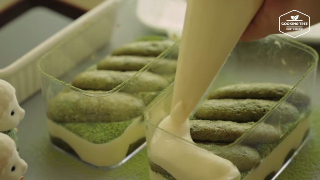 Green tea Tiramisu Matcha Ladyfingers Recipe Cooking tree