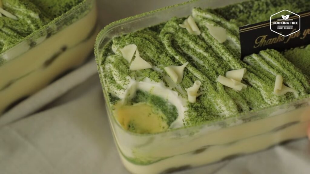 Green tea Tiramisu Matcha Ladyfingers Recipe Cooking tree