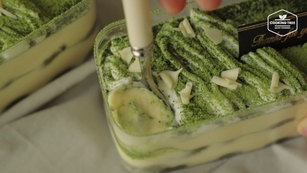 Green tea Tiramisu Matcha Ladyfingers Recipe Cooking tree