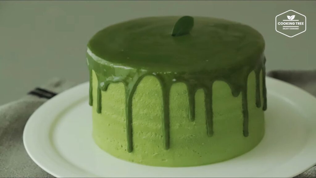 Green teaMatcha Cake Recipe Cooking tree