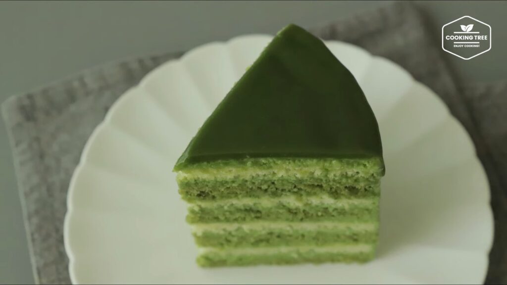 Green teaMatcha Cake Recipe Cooking tree