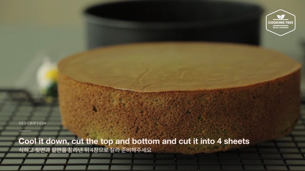 Green teaMatcha Cake Recipe Cooking tree