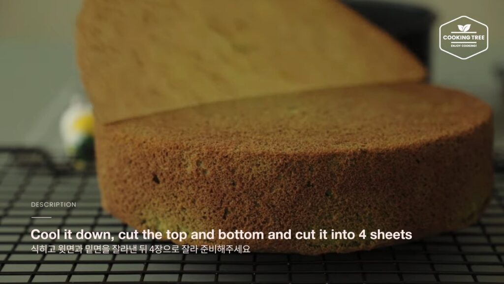 Green teaMatcha Cake Recipe Cooking tree