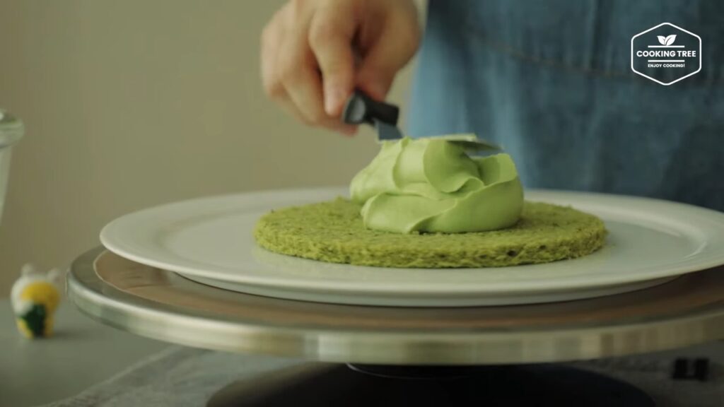 Green teaMatcha Cake Recipe Cooking tree