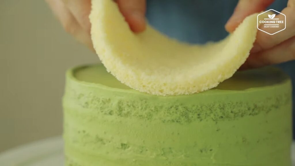 Green teaMatcha Cake Recipe Cooking tree